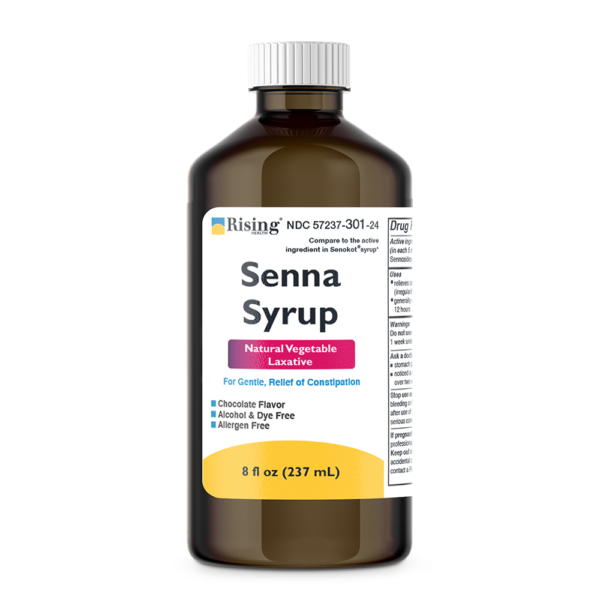 Natural Vegetable Laxative – Senna Sennosides Syrup 8.8mg/5ml